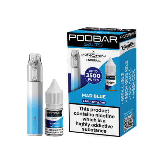 Podbar x Innokin Mad Blue 3500 Vape Kit