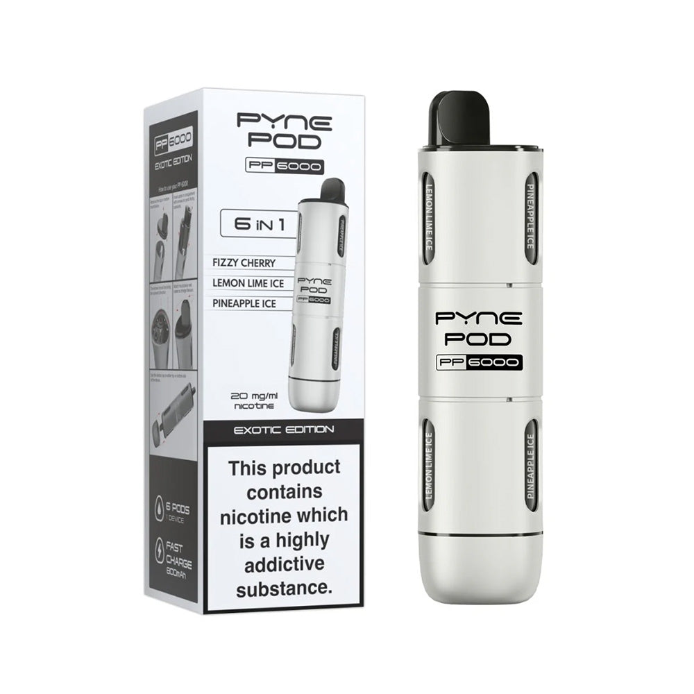 Pyne Pod 6in1 PP6000 Vape Kit