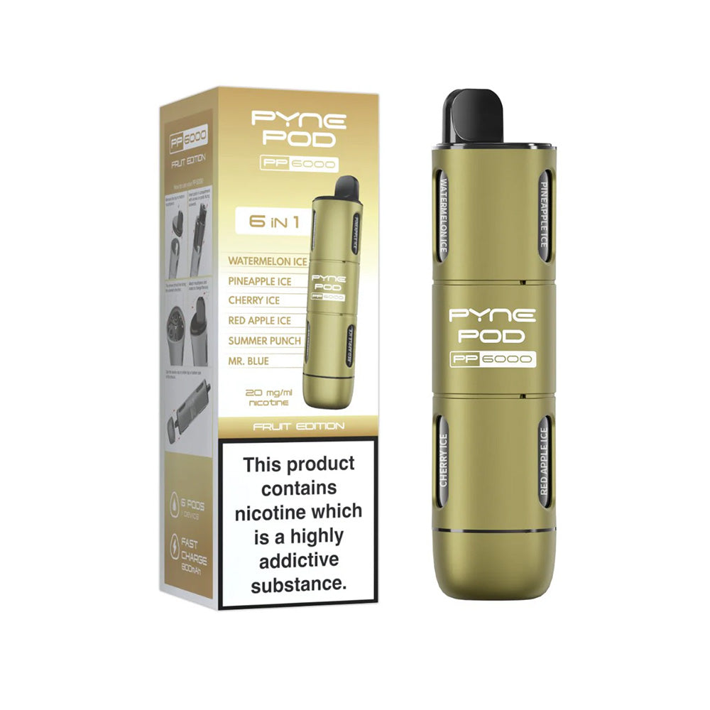 Pyne Pod 6in1 PP6000 Vape Kit