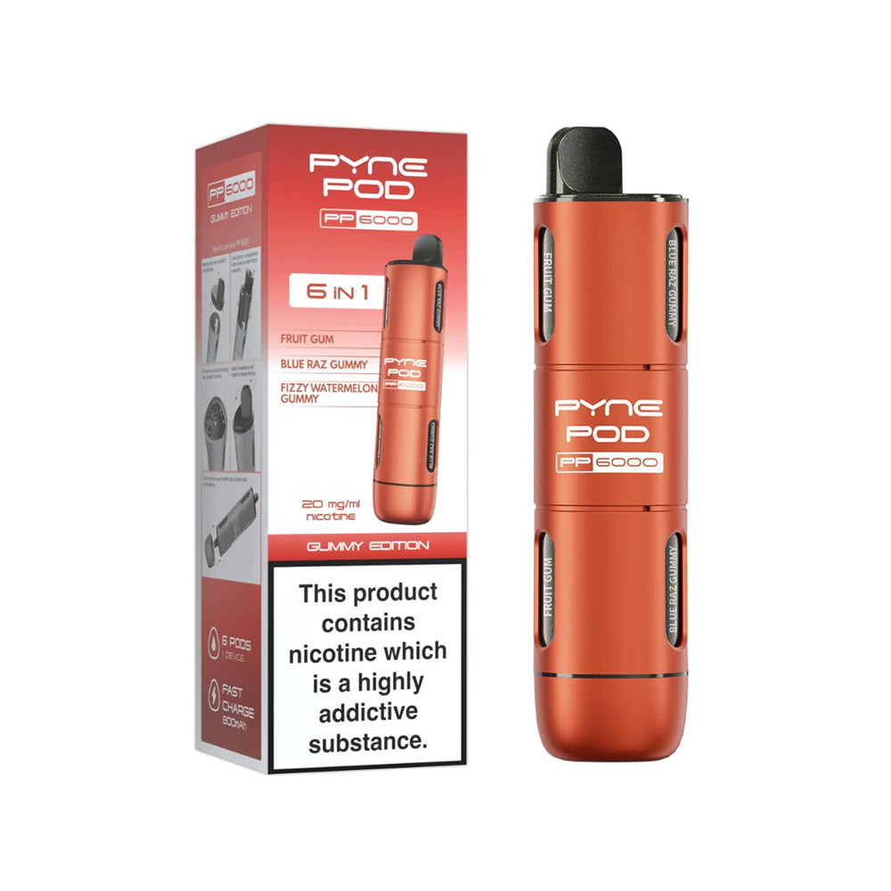 Pyne Pod 6in1 PP6000 Vape Kit