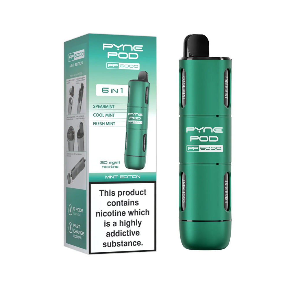 Pyne Pod 6in1 PP6000 Vape Kit