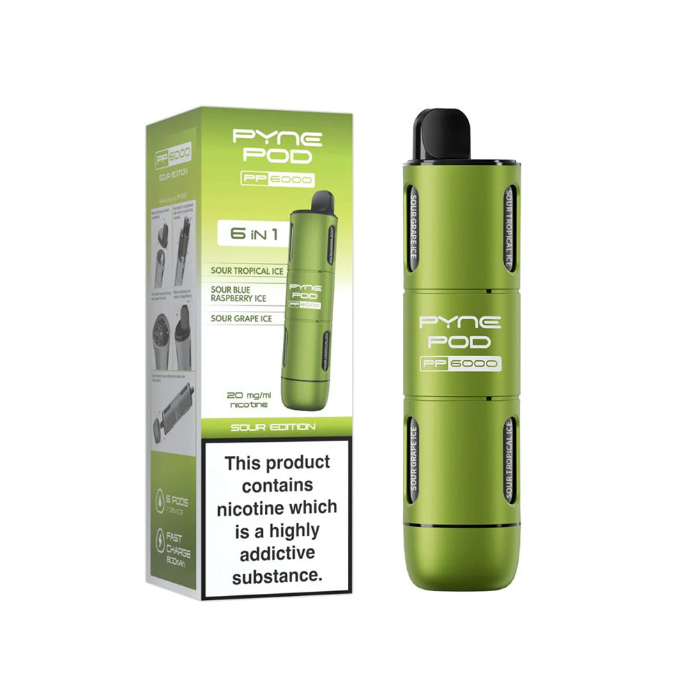 Pyne Pod 6in1 PP6000 Vape Kit