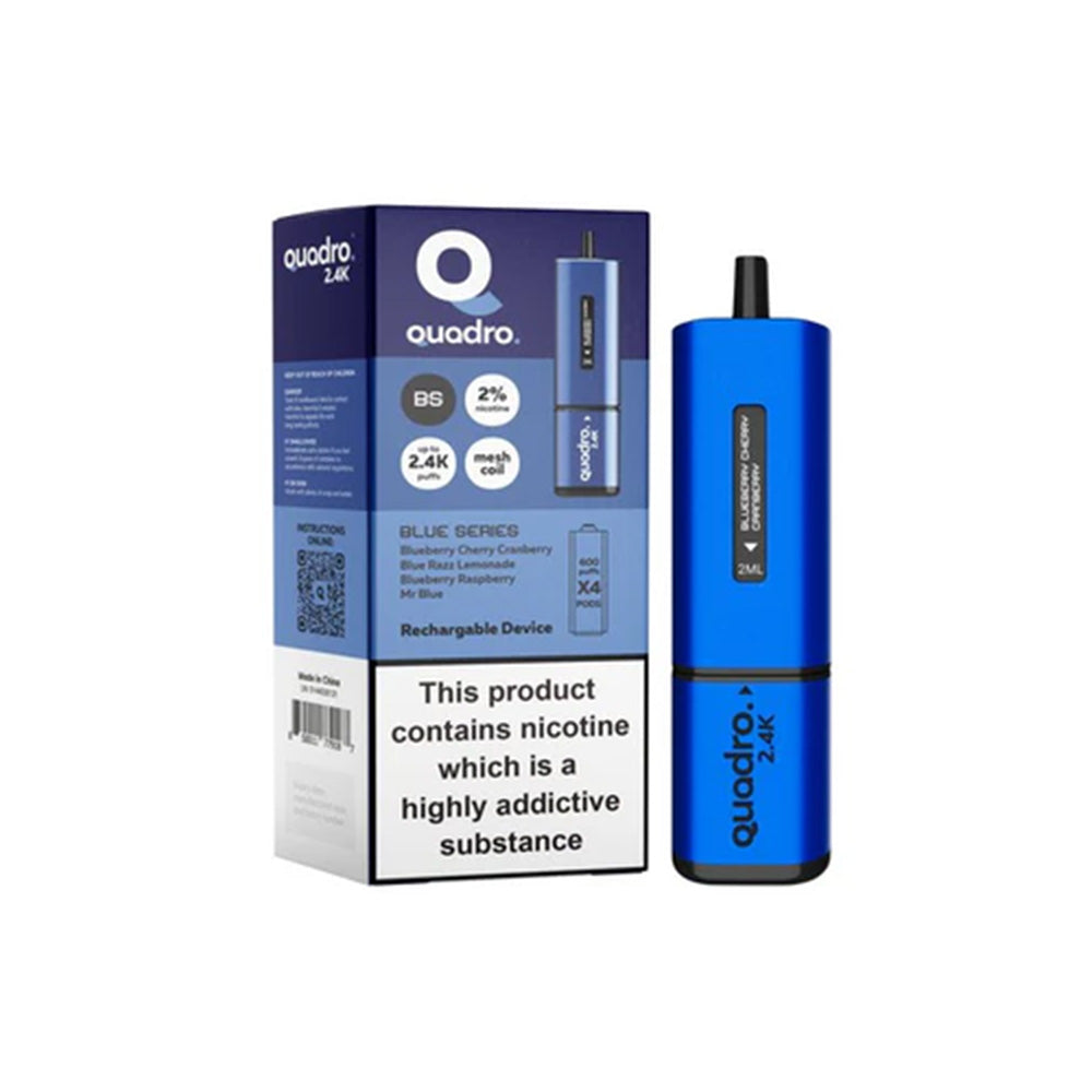 Quadro 2.4K Series Edition 4in1 Vape Kit