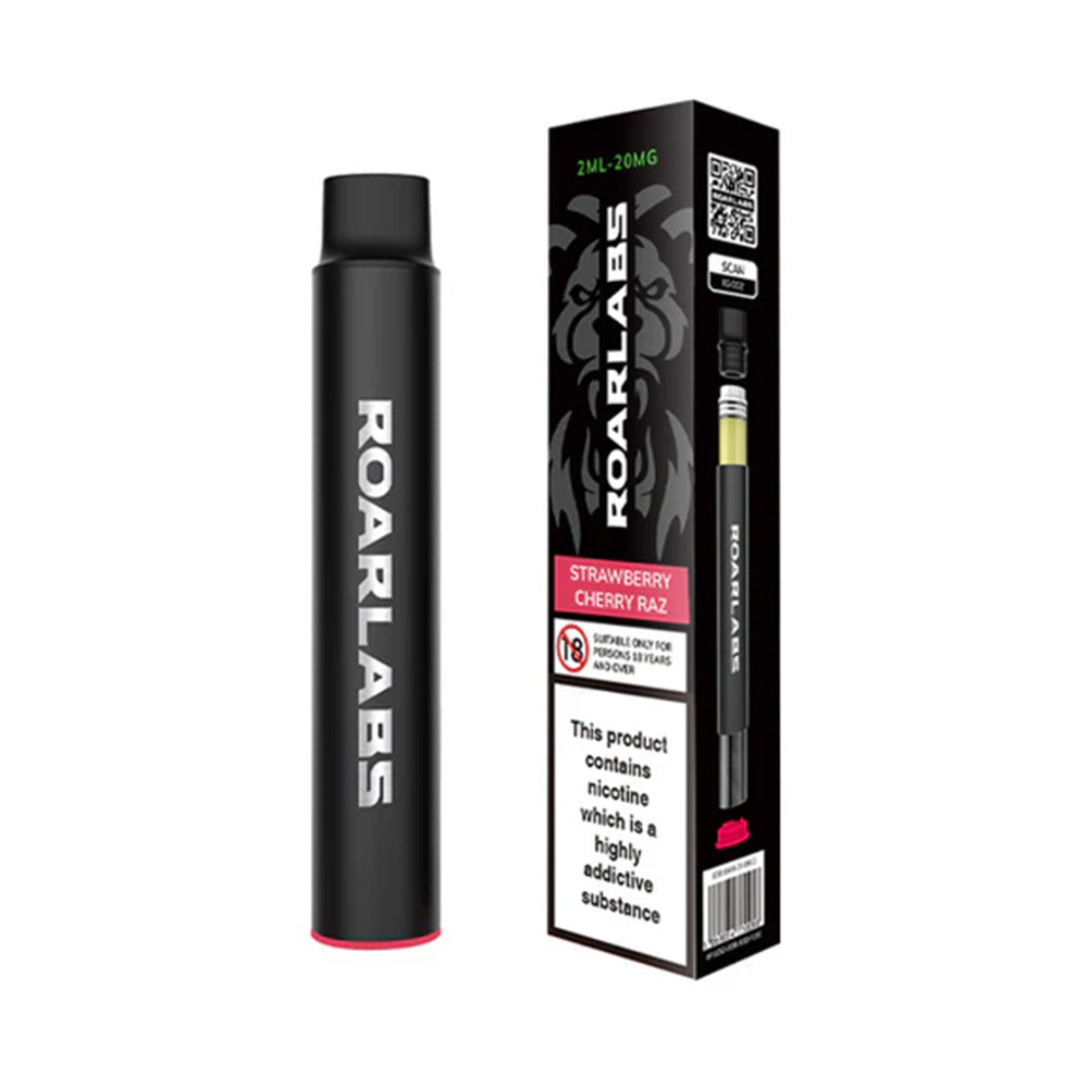 Roar X Strawberry Cherry Raz Disposable Vape