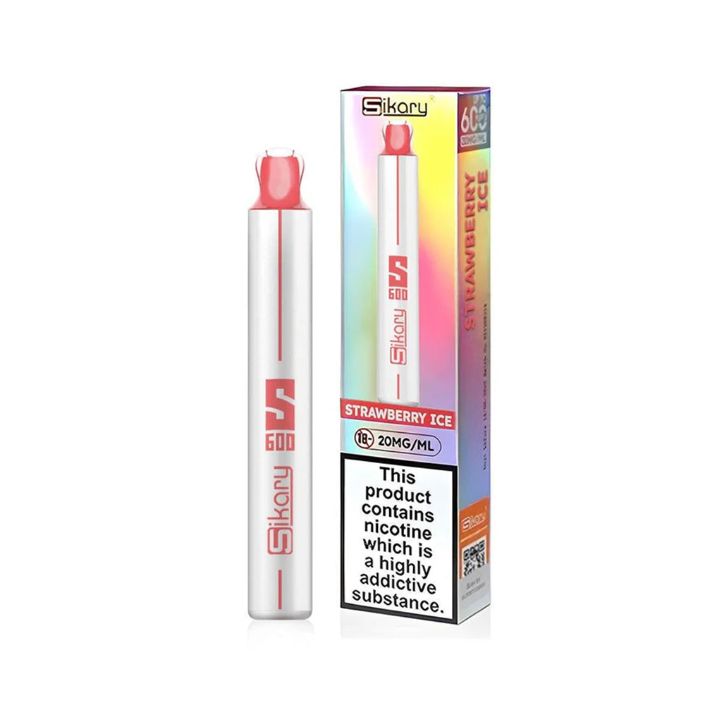 Sikary S600 Strawberry Ice Disposable Vape