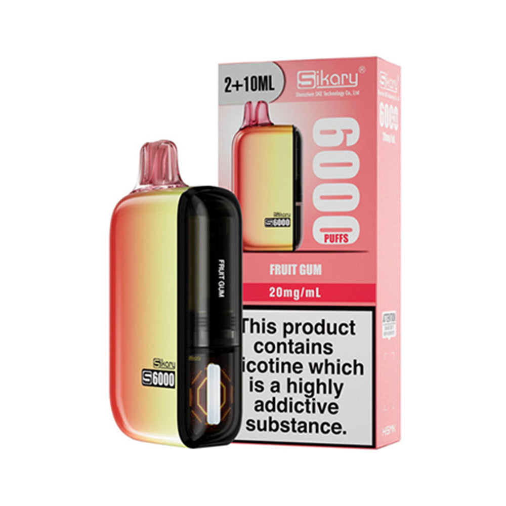 SKE Sikary S6000 Fruit Gum Disposable Vape