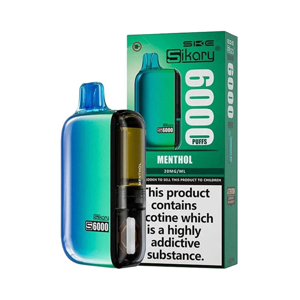 Sikary S6000 Menthol Disposable Vape