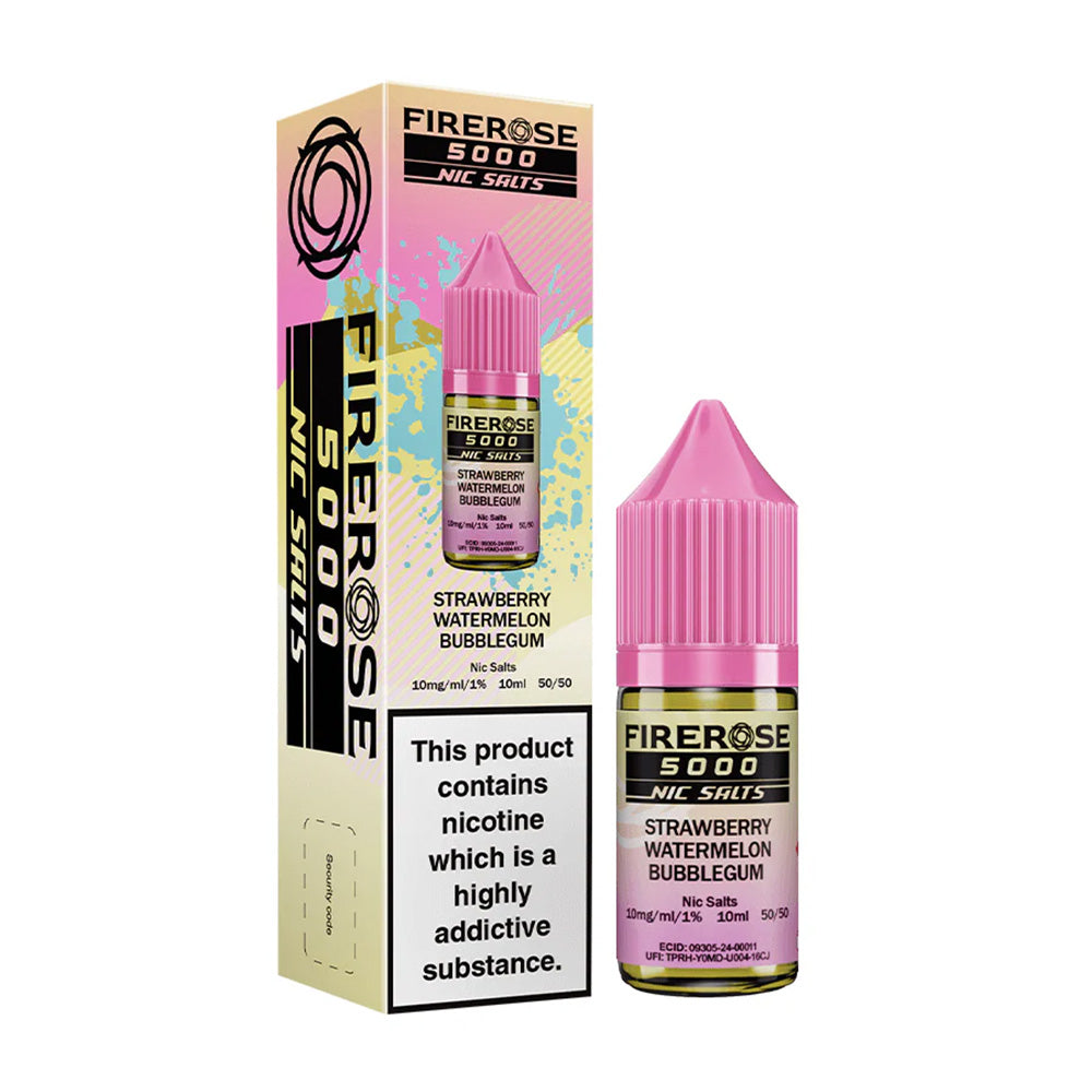 Elux Firerose 5000 Strawberry Watermelon Bubblegum E Liquid