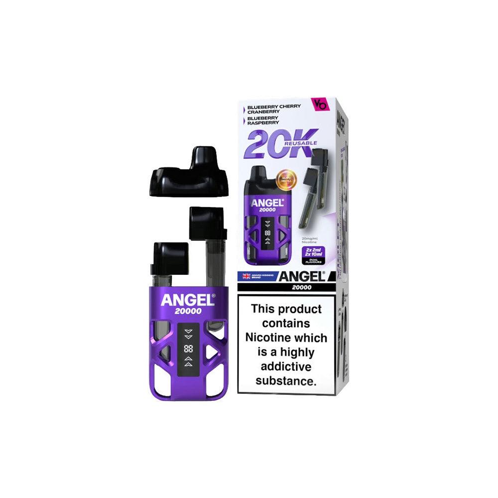 Vapes Bars Angel 20000 Vape Kit Purple