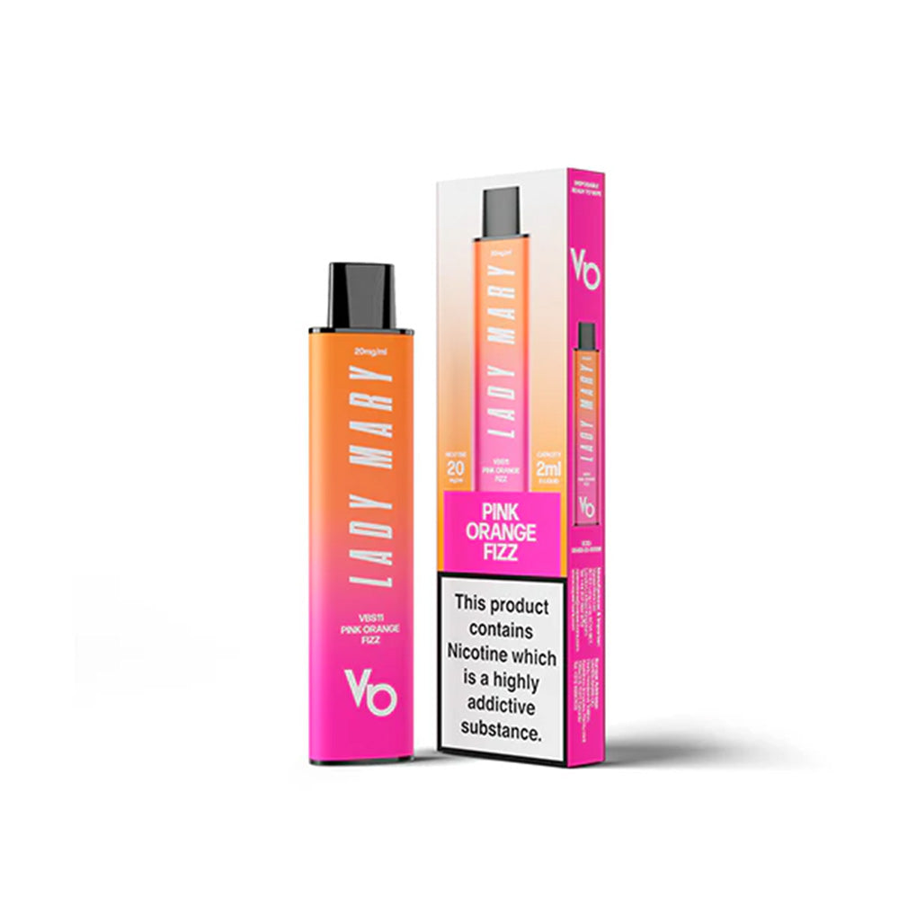 Lady Mary VBS11 Pink Orange Fizz Disposable Vape