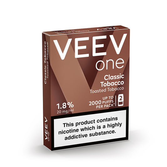VEEV ONE Classic Tobacco Pods (2 Pack)