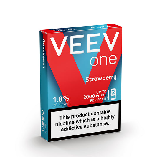 VEEV ONE Strawberry Pods (2 Pack)