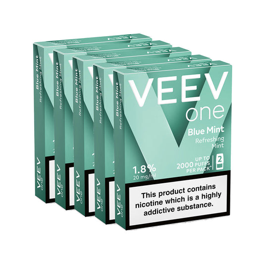 VEEV ONE Blue Mint Pod Bundle (5 Packs)