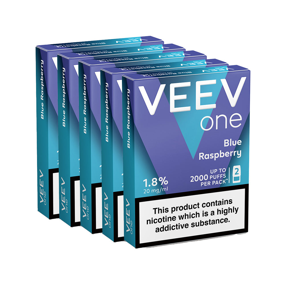 VEEV ONE Blue Raspberry Pod Bundle (5 Packs)