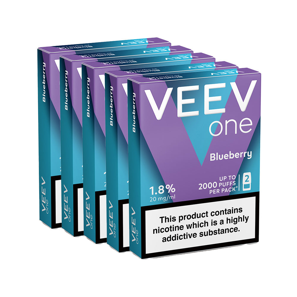 VEEV ONE Blueberry Pod Bundle (5 Packs)