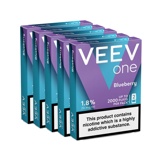 VEEV ONE Blueberry Pod Bundle (5 Packs)