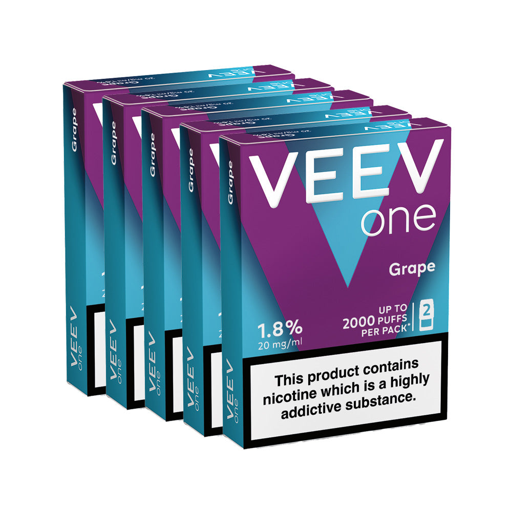 VEEV ONE Grape Pod Bundle (5 Packs)