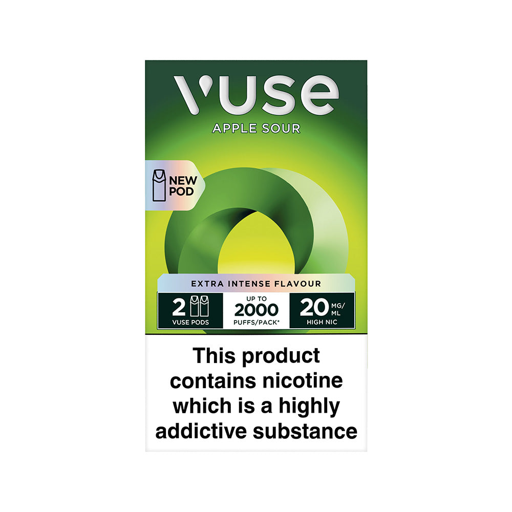 Vuse Extra Intense Apple Sour Pods (2 Pack)