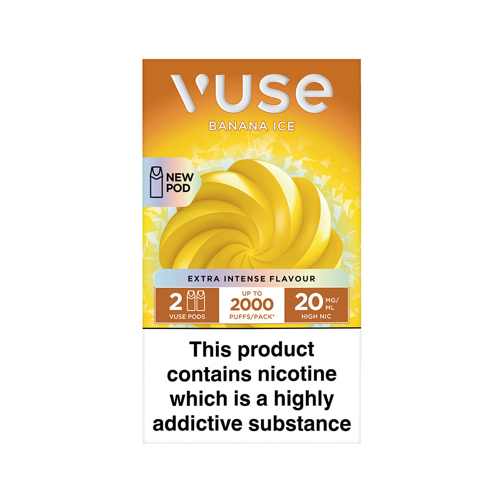 Vuse Extra Intense Banana Ice Pods (2 Pack)