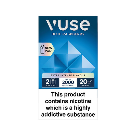 Vuse Extra Intense Blue Raspberry Pods (2 Pack)