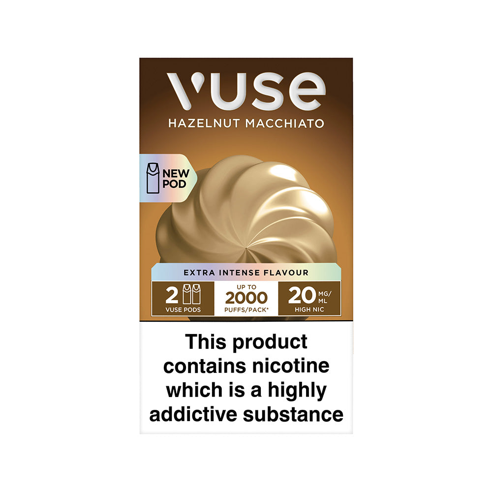 Vuse Extra Intense Hazelnut Macchiato Pods (2 Pack)