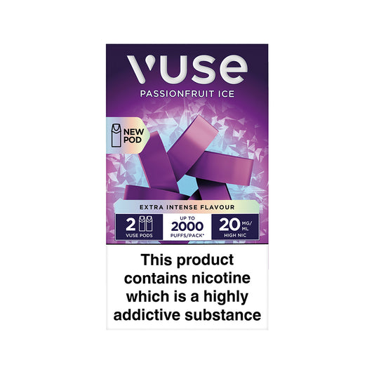 Vuse Extra Intense Passion Fruit Ice Pods (2 Pack)