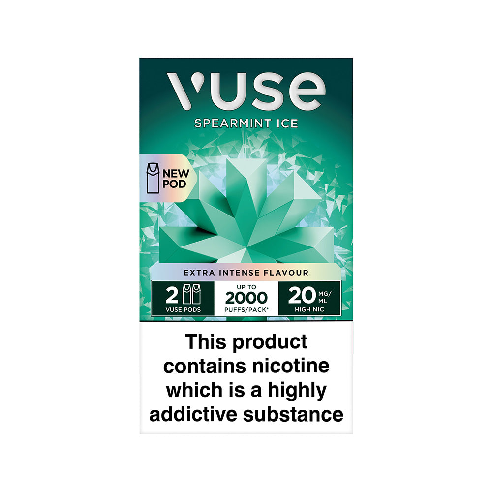 Vuse Extra Intense Spearmint Ice Pods (2 Pack)