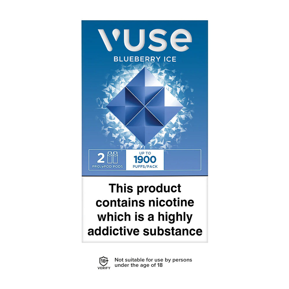 Vuse Pro Blueberry Ice Pods (2 Pack)