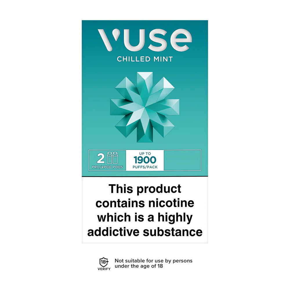 Vuse Pro Chilled Mint Pods (2 Pack)