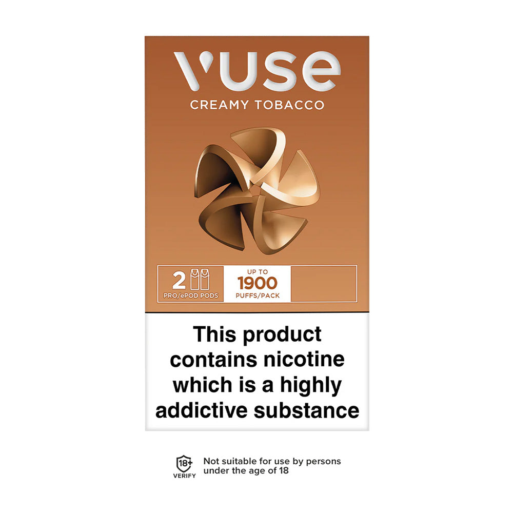 Vuse Pro Creamy Tobacco Pods (2 Pack)