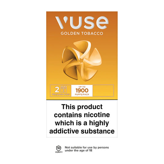 Vuse Pro Golden Tobacco Pods (2 Pack)
