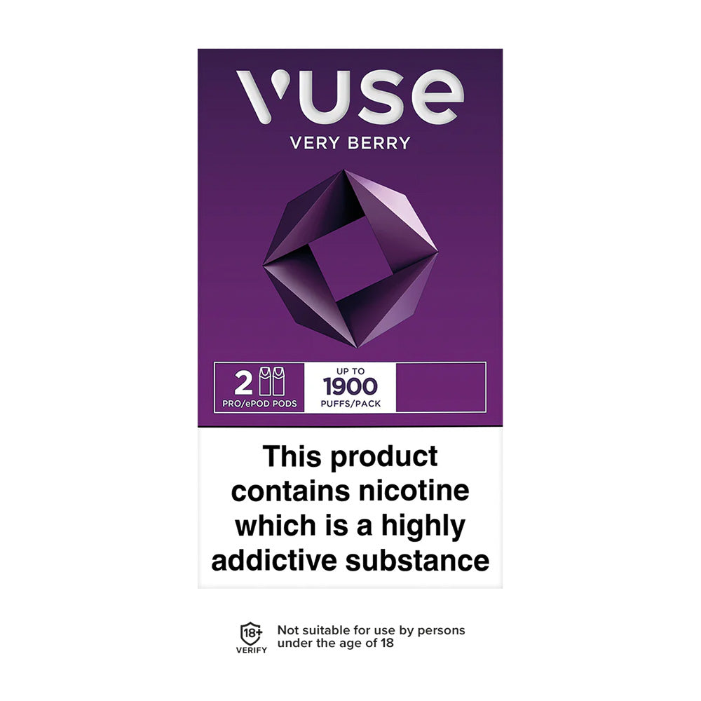 Vuse Pro Very Berry Pods (2 Pack)