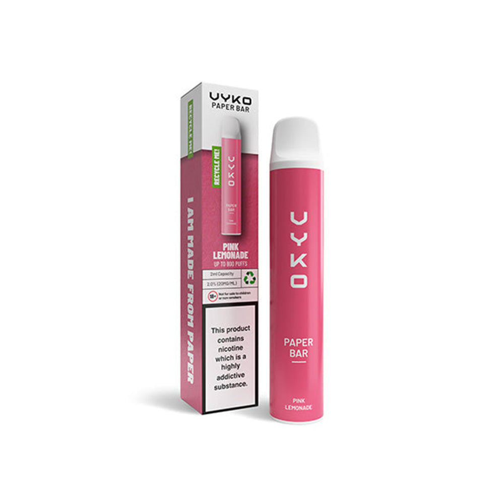 VYKO Paper Bar Pink Lemonade Disposable Vape