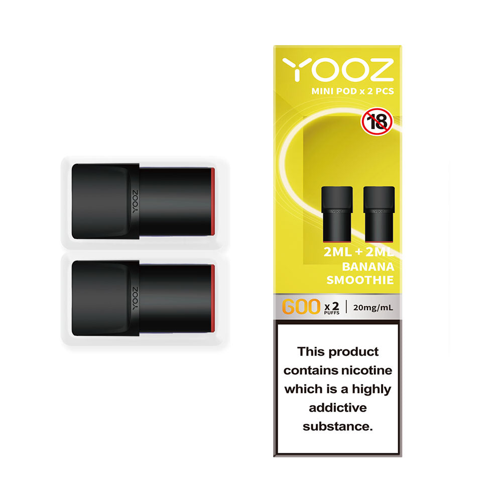 YOOZ Mini Banana Smoothie Pods (2 Pack)