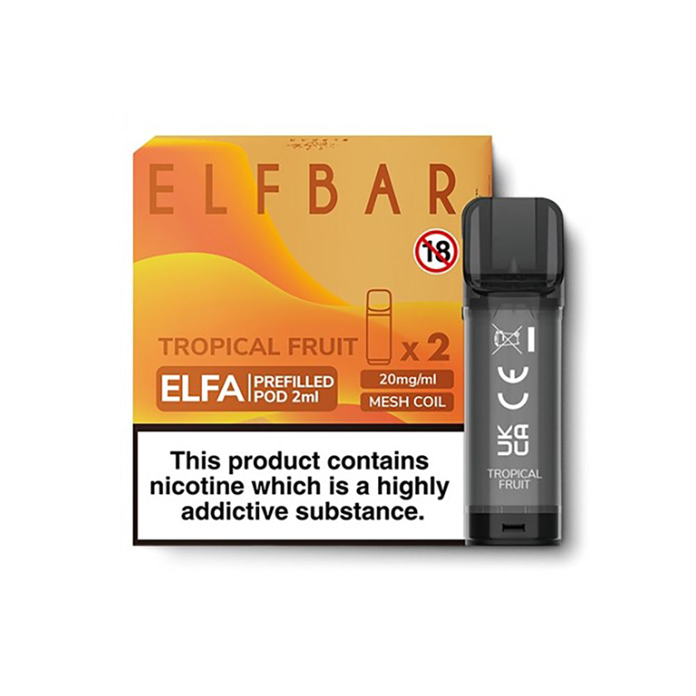 Elf Bar ELFA Tropical Fruit Pods (2 Pack)