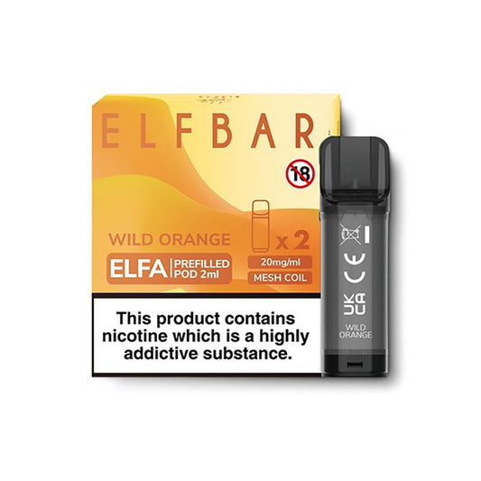 Elf Bar ELFA Wild Orange Pods (2 Pack)